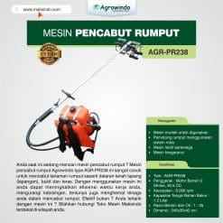 Mesin Pencabut Rumput AGR-PR238