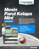 Mesin Parut Kelapa Mini AGR-PRT25