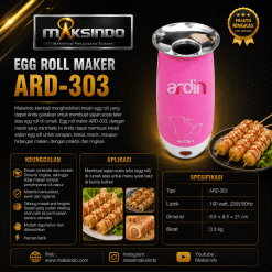Mesin Pembuat Egg Roll Listrik (ARD-303)