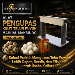 Alat Pengupas Kulit Telur Puyuh Manual MKS-QEG15