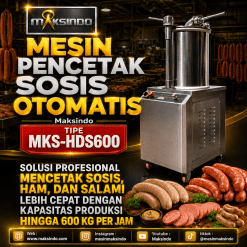 Mesin Cetak Sosis Hidlrolik MKS-HDS600