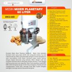 Mesin Mixer Planetary 60 Liter (MKS-60B)