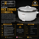 Rice Cooker Listrik MKS-ERC38
