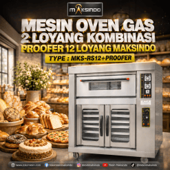 Kombinasi OVEN Gas - Proofer (RS12+proofer)