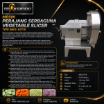 Mesin Perajang Serbaguna (Vegetable Slicer) MKS-VGT8