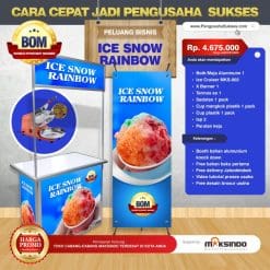 Paket Usaha Ice Snow Rainbow Program BOM