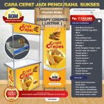 Paket Usaha Krispy Crepes (Listrik) Program BOM