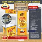 Paket Usaha Krispy Crepes (GAS) Program BOM