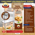 Paket Usaha Tahu Crispy Program BOM