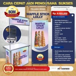 Paket Usaha Waffle Stick Lolly Program BOM