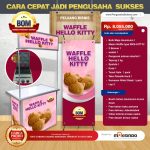 Paket Usaha Waffle Hello Kitty Program BOM