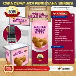 Paket Usaha Waffle Hello Kitty Program BOM