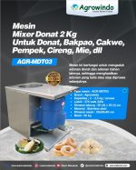 Mesin Mixer Donat 2 Kg Untuk Donat, Bakpao, Cakwe, Pempek, Cireng, Mie, dll AGR-MDT03