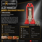 Mesin Pembuat Sosis (Cetak Sosis) Stainless Steel CS-5VA