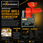 Penepung Disk Mill Serbaguna (AGR-MD24)