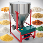 Mesin Mixer Pakan Vertikal Tepung Kasar & Granule 75 kg/proses Agrowindo AGR-MVT75