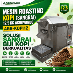 Mesin Roasting Kopi (Sangrai) 12.5 kg AGR-Kopi12