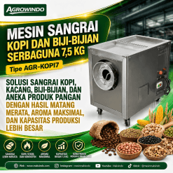 Mesin Roasting Kopi (Sangrai) 7.5 kg AGR-Kopi7