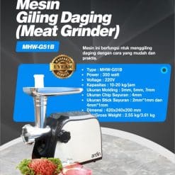 Mesin Giling Daging (Meat Grinder) MHW-G51B