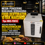 Mesin Food Dehydrator 10 Rak (FDH10)