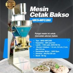 Mesin Cetak Bakso MKS-MFC280