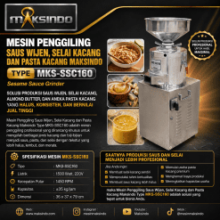 Sesame Sauce Grinder MKS-SSC160