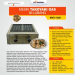 Mesin Takoyaki Gas (56 Lubang) MKS-722B