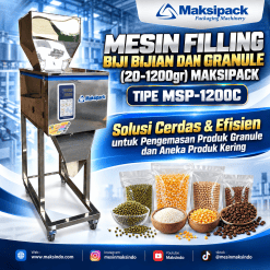 Mesin Filling Biji bijian dan Granul (20-1200gr) MSP-1200C
