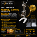 Alat Pengiris Kentang Manual (french fries)