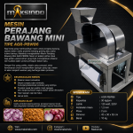 Mesin Perajang Bawang Mini AGR-PBW86