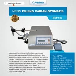 Mesin Filling Cairan Otomatis MSP-F60