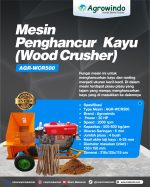 Mesin Penghancur Kayu (wood crusher) AGR-WCR500