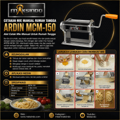 Cetakan Mie Manual Rumah Tangga MCM-150 ARDIN