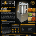 Universal Fritter 8 Liter (MKS-UV8A)