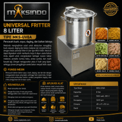 Universal Fritter 8 Liter (MKS-UV8A)
