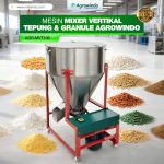 Mesin Mixer Vertikal Pencampur Tepung dan Biji  AGR-MVT100