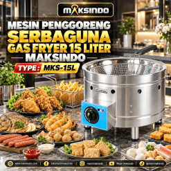 Mesin Gas Fryer MKS-15L