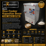Mesin Rice Cooker Kapasitas Besar MKS-GPN6
