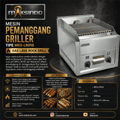 Gas Lava Rock Grill (MKS-LR01G)