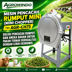 Mesin Pencacah Rumput Mini (Mini Chopper ) AGR-CH75