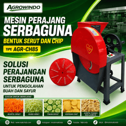 Mesin Perajang Serbaguna Bentuk Serut dan Chip AGR-CH85