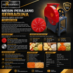 Mesin Perajang Serbaguna Bentuk Serut dan Chip AGR-CH85