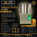 Universal Fritter 5 Liter (MKS-UV5A)