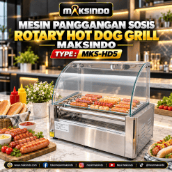 Mesin Pemanggang Hotdog (MKS-HD5)