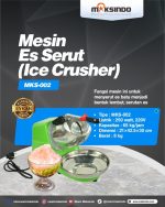 Mesin Es Serut (Ice Crusher- MKS002)