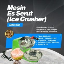 Mesin Es Serut (Ice Crusher- MKS002)