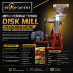 Mesin Pembuat Tepung Disk Mill AGR-AGC45 Listrik