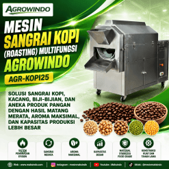 Mesin Sangrai Kopi (roasting) Multifungsi AGR-KOPI25