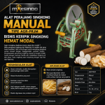 Alat Perajang Singkong Manual AGR-PRJM