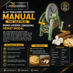 Alat Perajang Singkong Manual AGR-PRJM